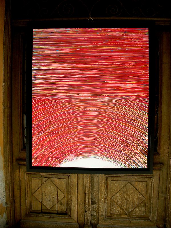 coloured lines 7 2012 120x100  Acryl-Lack auf LW, SOLD